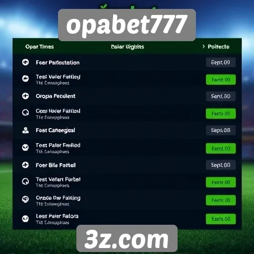 Opções de pagamento e retirada no opabet777