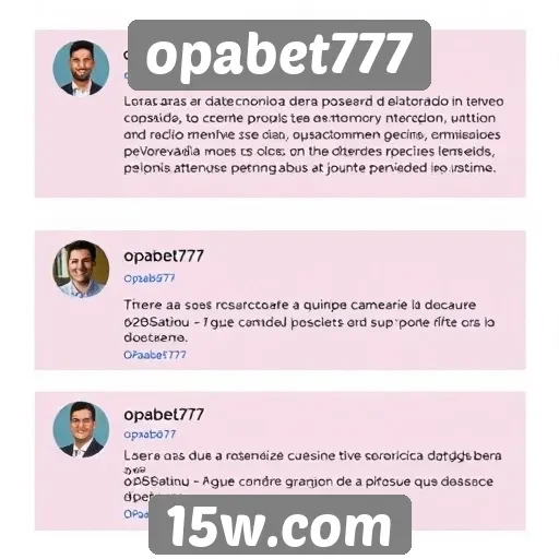 Feedback dos usuários sobre o suporte do opabet777